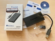 WavLink SMI 4K & 2K 雙 HDMI USB-C 轉接器 UG7602H (M1 MacBook Air 接"雙"屏幕)