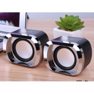 📻 Wired small audio speaker pair wired mini home speaker pc desktop computer double speaker bass Gam