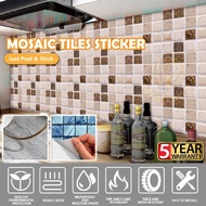 Wahaha 20X20CM Mosaic Tile Kitchen Tiles Sticker Waterproof Self Adhesive Kitchen Wall Sticker Wallpaper Dinding Dapur