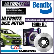 Bendix Ultimate+ Front Set Disc Rotor - Proton Iriz 2016 BR9655 ULT+