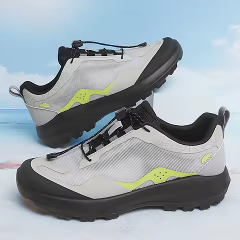 Men Treking Shoes Outdoor Camping Comfortable Anti Slip Sports Shoes Mountain Walking Breathable Tra