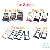SIM Card Tray Holder For Poco F1 F2 F3 M3 X3 NFC Pro