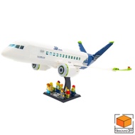 Display Stand for Lego City Passenger Airplane (60367 / 60262)