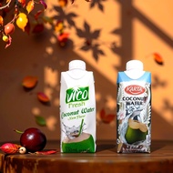 Coconut Water Drink – VICO Fresh Coconut Water / KARTA Coconut Water (330ml)