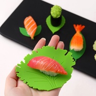 Silicone bento leaf decoration, Bento base partition accessories, Decorative leaves