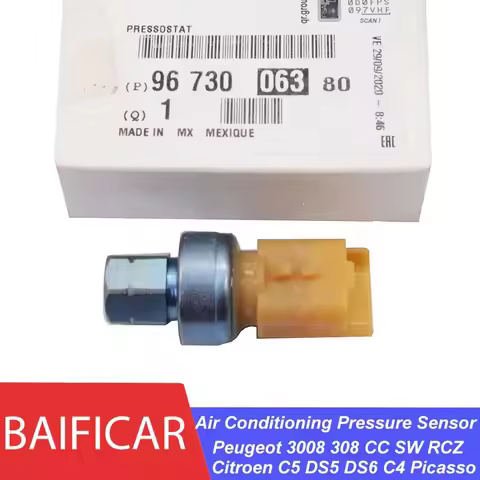 Baificar Brand New Genuine Air Conditioning Pressure Sensor 6455CK For Peugeot 3008 308 CC SW RCZ Ci