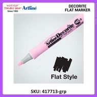 [Weststar TAS] Artline Decorite Marker FLAT Marker 3.0mm (EDF-3)