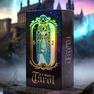 ..Tarot Tarot Tarot Plain Laser Silver Card Board Game Card Solitaire Flash Card