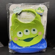 [正版全新] Disney 三眼仔嬰兒口水肩 Toy Story 迪士尼 Baby BB