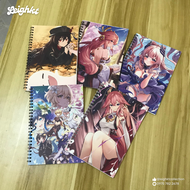 A5 Size Notebook Anime Genshin Impact Customized | Leighkt Collection