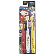 Japan [EBISU] Snoopy Children's Toothbrush Three Pcs