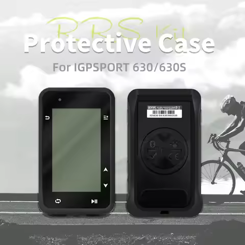 For IGPSPORT 630/630S Bicycle Computer Silicone Protective Case Screen Film Bicycle GPS Computer Sof