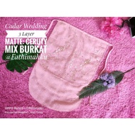 Pink/ Wedding Veil Wedding Veil Wedding Niqab Veil