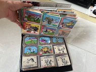 古董 明星卡 、卡通卡、足球明星卡、名車卡  等一大本 好多頁未能盡影 (就咁賣)