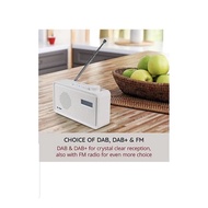 i-Star DAB/DAB Digital+ & FM Radio, Portable Mains and Battery Powered DAB Radio, Black