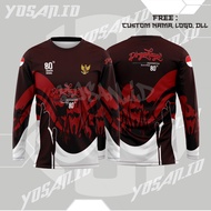 80th Indonesian Independence Day T-shirt Men's TopWanita/ 17 August 2025 Custom 3D fullprinting Art 