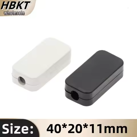 1pcs 40x20x11mm Black Electronical Plastic ABS DIY Junction Project Box Enclosure Case