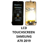LCD TOUCHSCREEN SAMSUNG A70 2019 /MEETOO/BLACK/Original WARRANTY