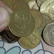 koin 50 rupiah komodo 1995