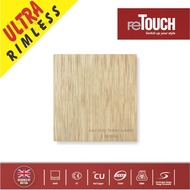 ReTouch ULTRA RIMLESS 1 Gang Blank Plate (Textured Gold / M000G)