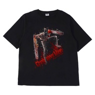 Oversized Chainsaw man Scribble T-shirt Mayor