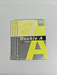 Double A 影印紙 A4 米黃色 100g 10張/包