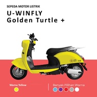 Sepeda Motor Listrik UWinfly GN + Golden Turtle+ Electric Bike On The Road