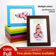 8.Manufacturer Solid Wooden Photo Frame Creative Table Hanging Wall 17 20 23 27 33 40cm Photo Frame 