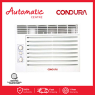 Condura 6S (WCONZ008EC) 0.75HP Timer 12-hr Anti-Bacterial Filter Window Type Air Conditioner