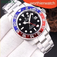 GmT Rolex jam tangan Lelaki Automatik men's watches with free box 40mm size
