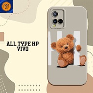 Softcase Pro Camera (MV01) Cartoon Bear/Bear All Type Hp Vivo V15 2019 /S1 V15 pro 2019 /s1 pro V21e