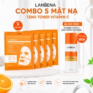 [GENUINE] COMBO X5 LANBENA Jelly Mask 34g - Skin Brightening, Anti-Aging, Wrinkle Reduction Vitamin 