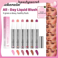 24h Shipping Lakerain Liquid Blush Pen Moisturizing Long-lasting Waterproof Face Makeup Cosmetics 6 