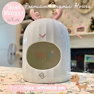 Shobi-NV0337 Chinchilla Ceramic House Hedgehog Sugar Glider