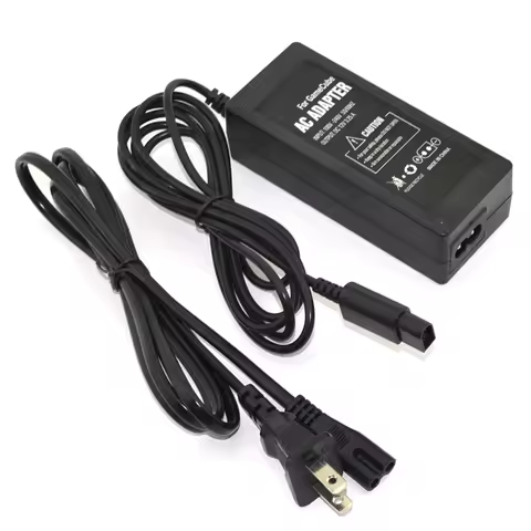 US Plug Power Supply for GameCube Video Game Console Charger for NGC AC Adapter 100-240V