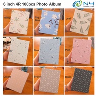 4R Photo Album Korea & Japanese Design 4R - 100 Pcs/200 Pcs