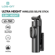 MYROOTS X LOG-ON TONGSIS LO-TS01 80CM 130CM 180CMWIRELESS TRIPOD BLUETOOTH SELFIE STICK ULTRA HEIGHT