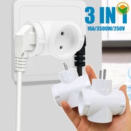 European Standard 1-3 Power Socket - Portable Three in One Power Point - Fire-resistant High-power C