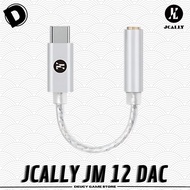 JCALLY JM12 DAC Chip Silver Plated DAC Type C to 3.5mm Adapter KTO2H20