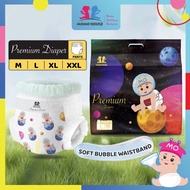 MOMO HOUSE Diapers Premium Diapers Lampin Baby Diapers Pants Premium Diaper M(34) / L(32) / XL(30) /