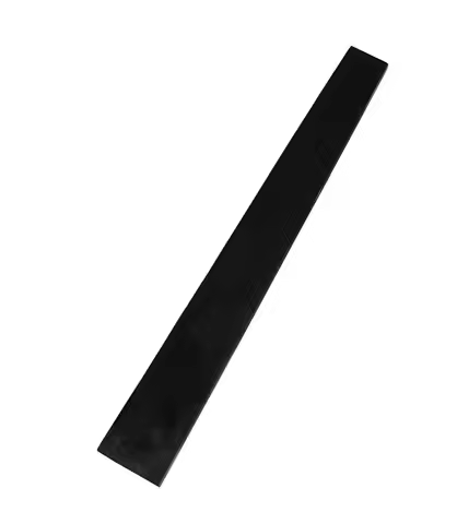 M MBAT Guitar Fretboard Ebony Guitar Fretboard Simple Portable Fretboard Stringed Instruments Parts 