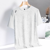 Áo Thun Nam 6XL 7XL 8XL Áo Thun 95% Cotton Ngắn Tay Ngoại Cỡ Màu Đen Áo Thun Mùa Hè Thời Trang HighS