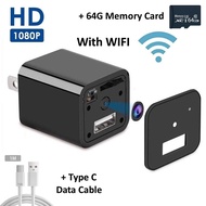 มินิ HD WIFI กล้อง USB Charger การตรวจจับการเคลื่อนไหวกล้องสอดแนม DVR Home ความปลอดภัย