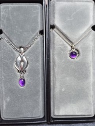 Georg Jensen 喬治傑生 2條紫水晶 項鍊一起出售
