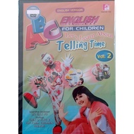 ABC English For Children Let's Learn About Telling Time Vol.2 DVD English Version
