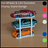 TZ3DESIGN Hot Wheels & 1:64 Stackable Display Stand Garage [High Quality] H0004