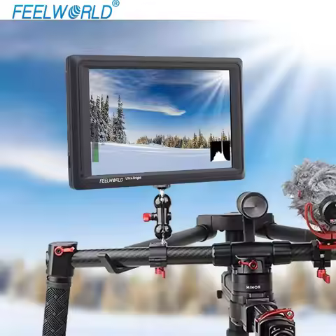 FEELWORLD FW279S 7 Inch 2200nit 3G-SDI 4K HDMI I/O 1920x1200 IPS 3D LUT 25mm Thin for Camera Shooter