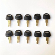 10PCS H800 Excavator Ignition Key For Hitachi ZAX ZAXIS Grab BU0028 ZAX60 ZAX70 EX120 EX200 ZAX210 D