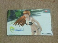 XBOX360_生死格鬥 沙灘排球2 霞KASUMI電話卡 (全新日版)...PS3 PS4 DOA DOAX