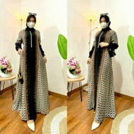 gamis terbaru motif semi abaya ori annemarie bin amorebyruby